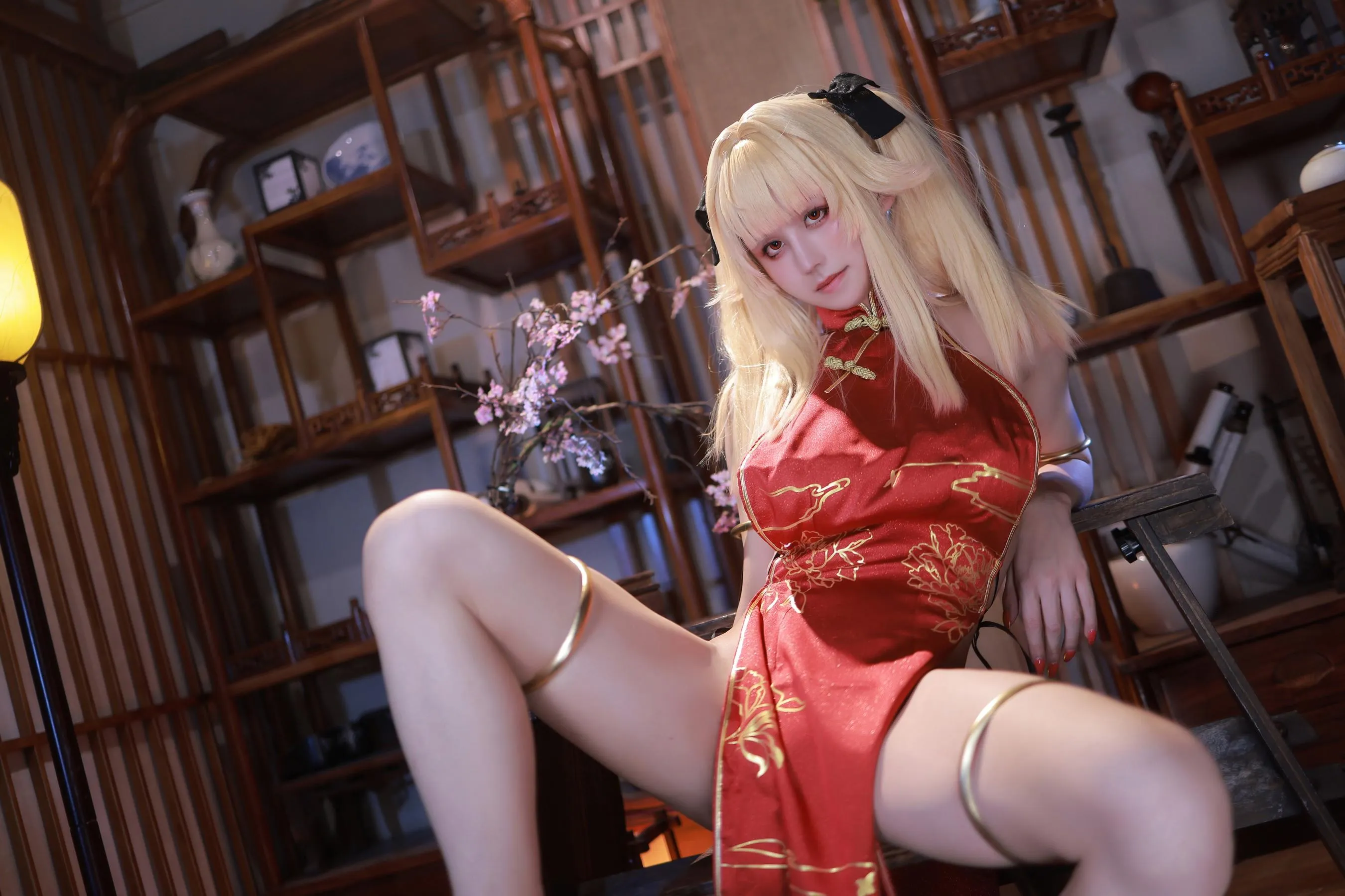 桜满三时 – NO.04 萌姬联合 旗袍 [67P]插图